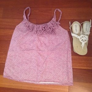 LOFT shirt with straps